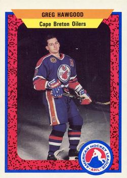 1991-92 ProCards AHL/IHL/CoHL #226 Greg Hawgood Front