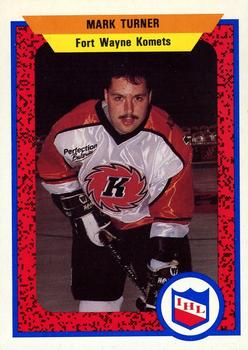 1991-92 ProCards AHL/IHL/CoHL #245 Mark Turner Front