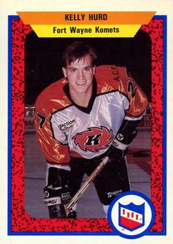 1991-92 ProCards AHL/IHL/CoHL #253 Kelly Hurd Front