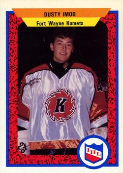 1991-92 ProCards AHL/IHL/CoHL #258 Dusty Imoo Front