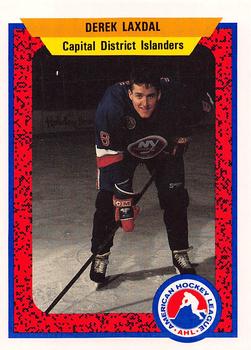 1991-92 ProCards AHL/IHL/CoHL #466 Derek Laxdal Front