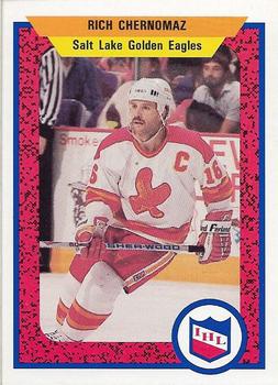 1991-92 ProCards AHL/IHL/CoHL #586 Rich Chernomaz Front