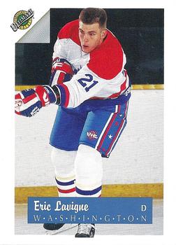 1991 Ultimate Draft - French #21 Eric Lavigne Front