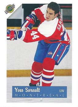 1991 Ultimate Draft - French #44 Yves Sarault Front