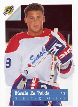 1991 Ultimate Draft - French #9 Martin Lapointe Front