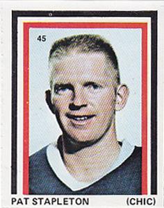 1971-72 Eddie Sargent NHL Players Stickers #45 Pat Stapleton Front