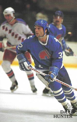 1986-87 Quebec Nordiques #NNO Dale Hunter Front