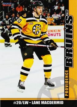 2012-13 Choice Providence Bruins (AHL) #14 Lane MacDermid Front