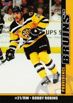 2012-13 Choice Providence Bruins (AHL) #15 Bobby Robins Front