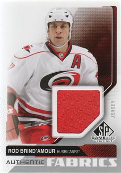 2014-15 SP Game Used - Authentic Fabrics #AF-BR Rod Brind'Amour Front