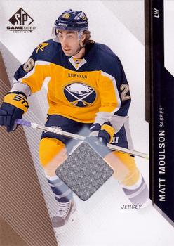 2014-15 SP Game Used - Gold Jerseys #52 Matt Moulson Front