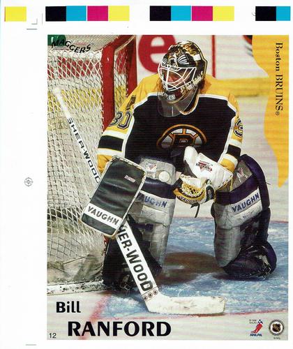 1996-97 Maggers - Test Proof #12 Bill Ranford Front