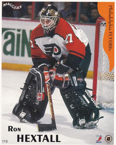 1996-97 Maggers - Test Proof #113 Ron Hextall Front
