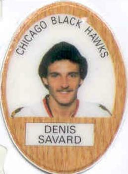 1983-84 Funmate NHL Puffy Stickers #NNO Denis Savard Front