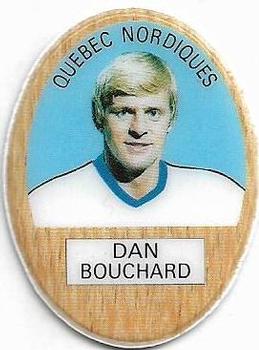 1983-84 Funmate NHL Puffy Stickers #NNO Dan Bouchard Front