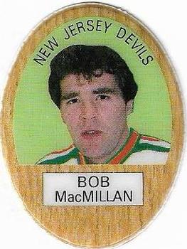 1983-84 Funmate NHL Puffy Stickers #NNO Bob MacMillan Front