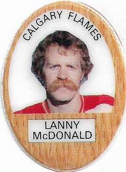 1983-84 Funmate NHL Puffy Stickers #NNO Lanny McDonald Front