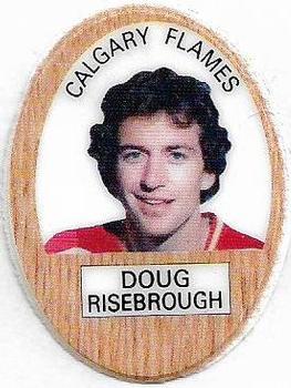1983-84 Funmate NHL Puffy Stickers #NNO Doug Risebrough Front