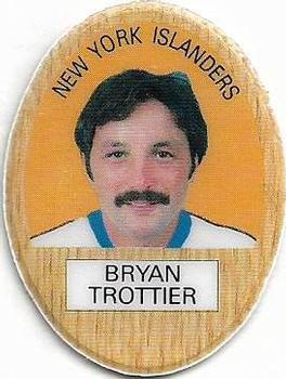 1983-84 Funmate NHL Puffy Stickers #NNO Bryan Trottier Front