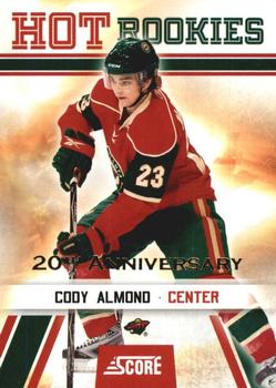 2010-11 Score - 20th Anniversary #522 Cody Almond  Front