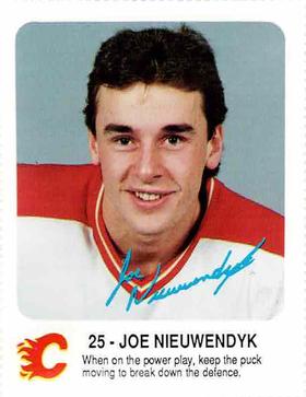 1987-88 Red Rooster Calgary Flames #NNO Joe Nieuwendyk Front