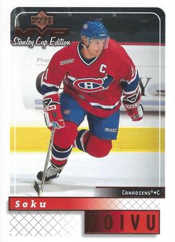 1999-00 Upper Deck MVP Stanley Cup Edition #91 Saku Koivu Front