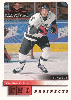 1999-00 Upper Deck MVP Stanley Cup Edition #199 Kristian Kudroc Front