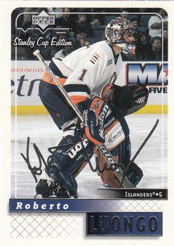 1999-00 Upper Deck MVP Stanley Cup Edition - Silver Script #112 Roberto Luongo Front