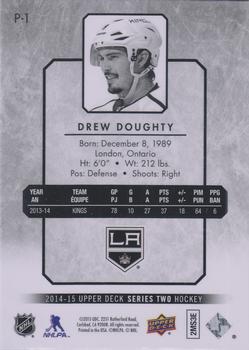 2014-15 Upper Deck - UD Portraits #P-1 Drew Doughty Back