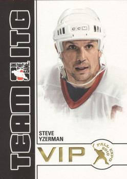 2010-11 ITG VIP Fall Expo #ITG-36 Steve Yzerman Front