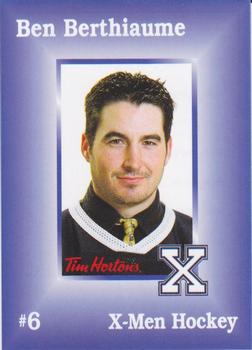 2003-04 St. Francis Xavier X-Men (NCAA) #8 Ben Berthiaume Front
