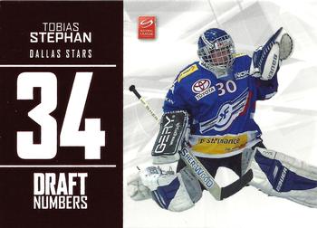 2013 PCAS Silver Series - Draft Numbers #SNL-DN03 Tobias Stephan Front