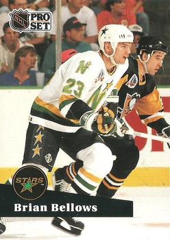 1991-92 Pro Set French #109 Brian Bellows Front