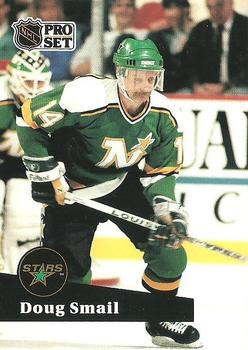 1991-92 Pro Set French #117 Doug Smail Front