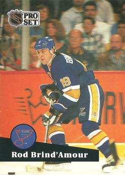1991-92 Pro Set French #211 Rod Brind'Amour Front