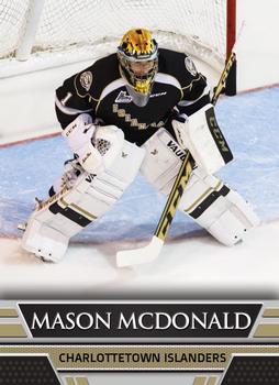 2014-15 Charlottetown Islanders (QMJHL) #2SE Mason McDonald Front