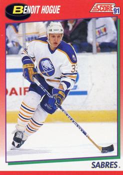 1991-92 Score Canadian English #134 Benoit Hogue Front
