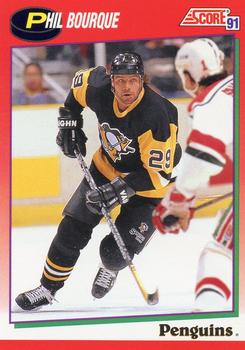 1991-92 Score Canadian English #69 Phil Bourque Front