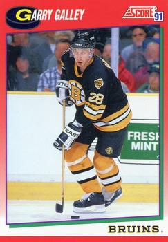 1991-92 Score Canadian English #71 Garry Galley Front