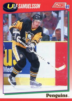 1991-92 Score Canadian English #82 Ulf Samuelsson Front