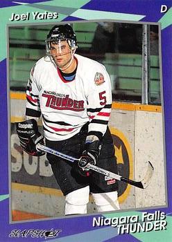 1993-94 Slapshot Niagara Falls Thunder (OHL) #7 Joel Yates Front