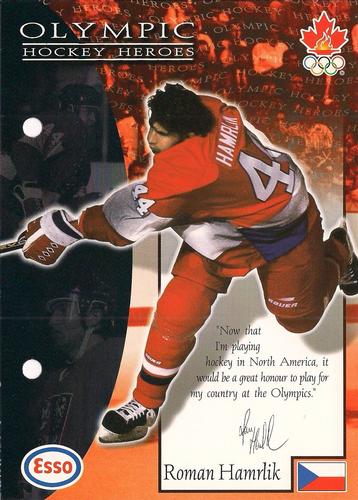 1997 Esso Olympic Hockey Heroes #53 Roman Hamrlik Front