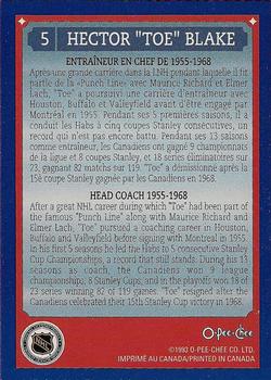 1992-93 O-Pee-Chee Montreal Canadiens Hockey Fest #5 Hector 