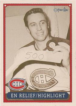 1992-93 O-Pee-Chee Montreal Canadiens Hockey Fest #44 Jean Beliveau Front