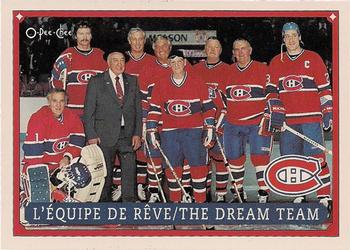 1992-93 O-Pee-Chee Montreal Canadiens Hockey Fest #59 The Dream Team Front