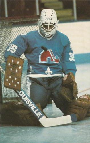 1982-83 Quebec Nordiques Postcards #NNO Daniel Bouchard Front