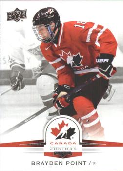 2014 Upper Deck Team Canada Juniors #40 Brayden Point Front