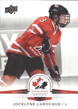 2014 Upper Deck Team Canada Juniors #78 Jocelyne Larocque Front