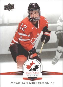 2014 Upper Deck Team Canada Juniors #79 Meaghan Mikkelson Front