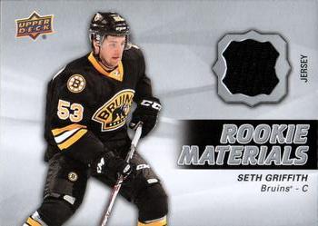 2014-15 Upper Deck - Rookie Materials #RM33 Seth Griffith Front